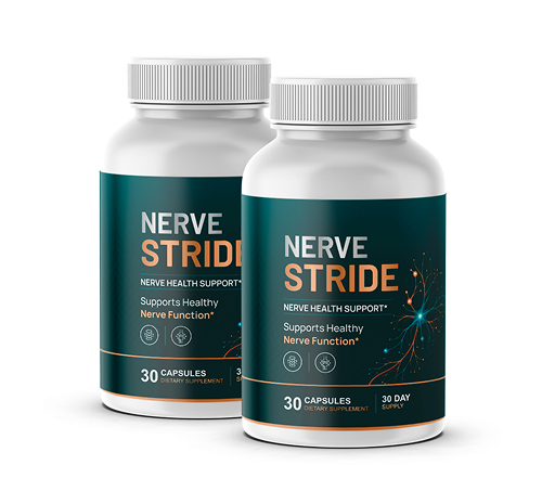 Two bottles of Nerve Stride